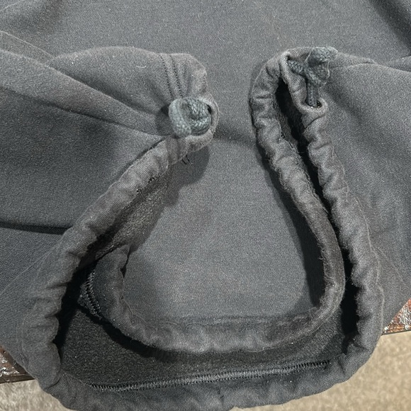 DSG Cropped Black Quarter-Zip Sweatshirt Size XL - Picture 4 of 5